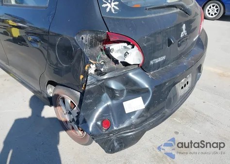 2015 Mitsubishi Mirage Es from USA, damaged, VIN ML32A4HJ2FH034478